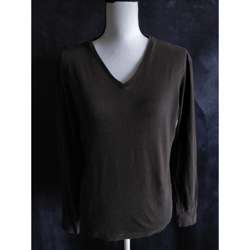 Diesel Dark Brown Long Sleeve Tee